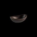 Schale 16,5 x 10 cm, Marone