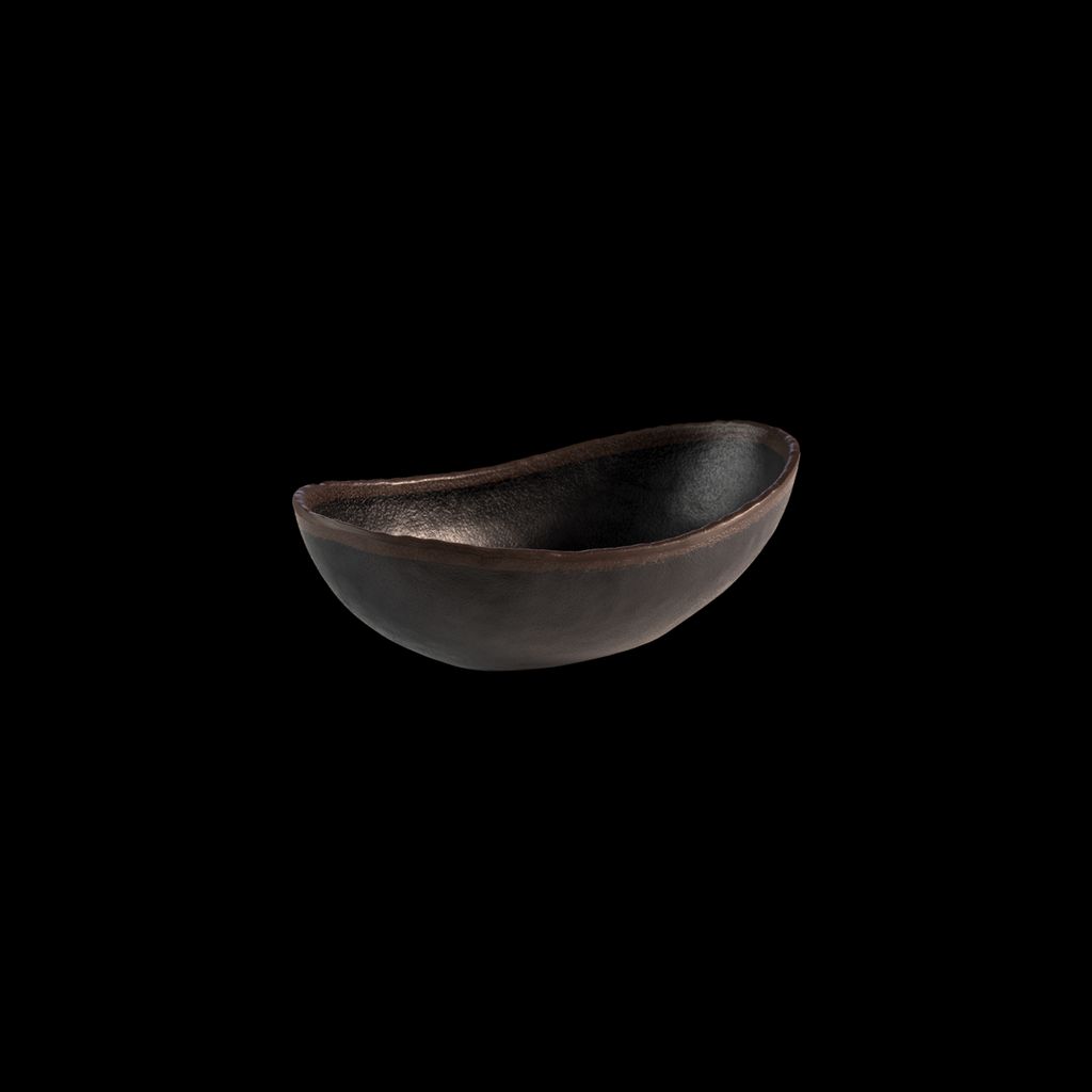 Schale 22 x 13 cm, Marone