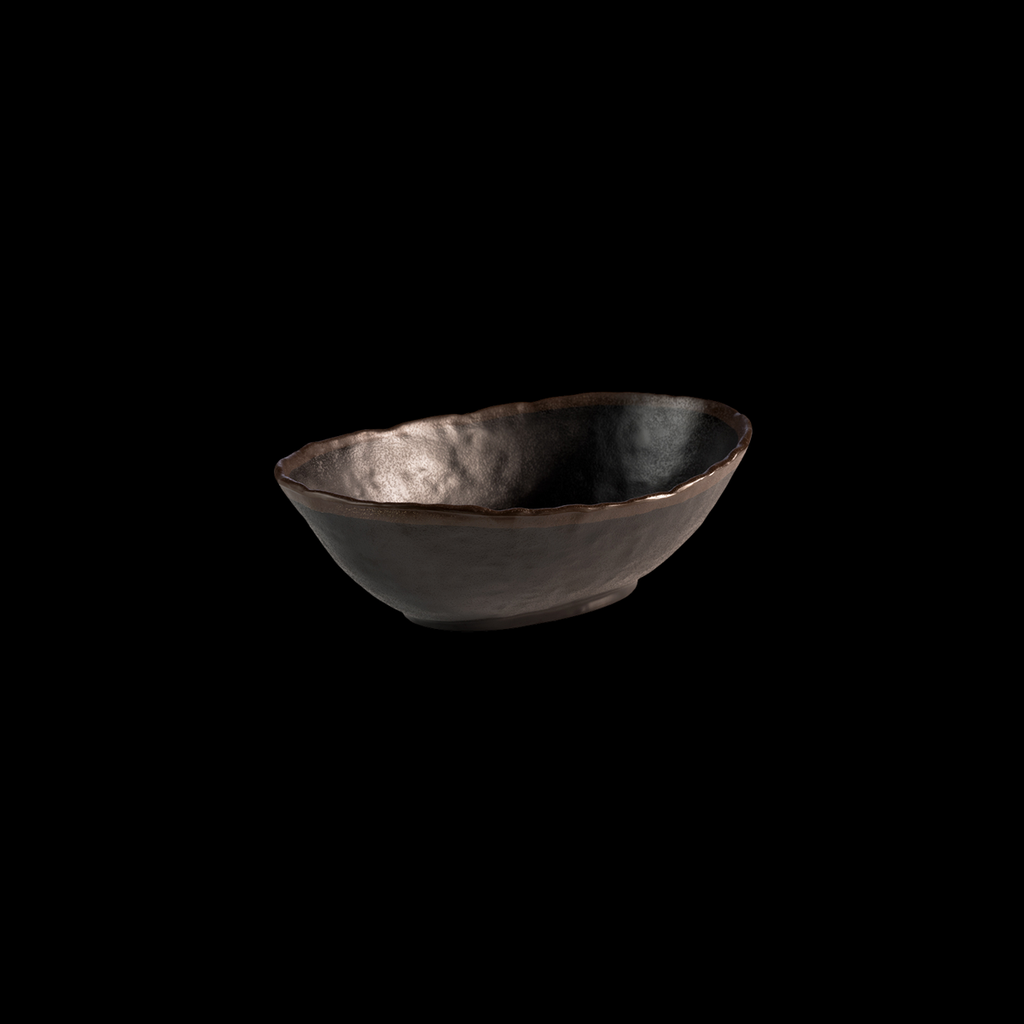 Schale 27,5 x 19 cm, Marone