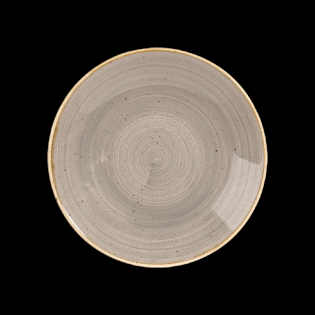 Teller tief coup 25 cm, Stonecast Dekor