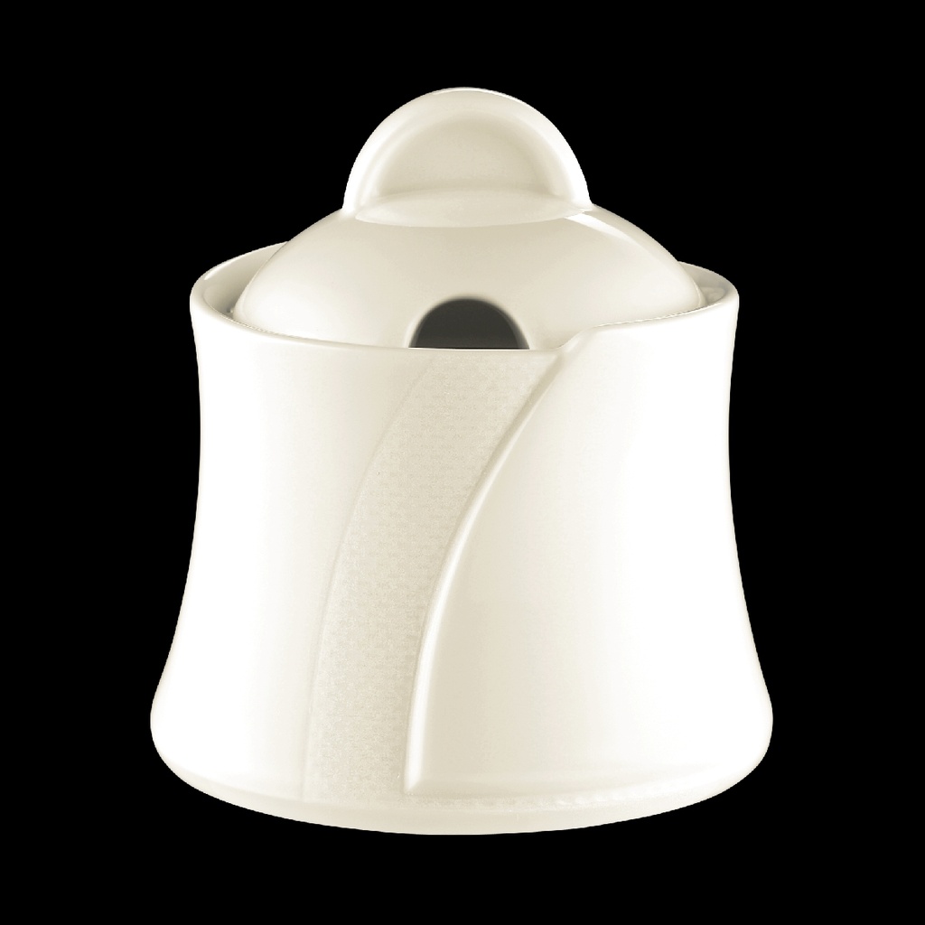 Zuckerdose 2 Relief 0,21 l, mit Deckel, Diamant