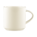 Kaffee-Obertasse zylindrisch Relief 0,25 l, Diamant