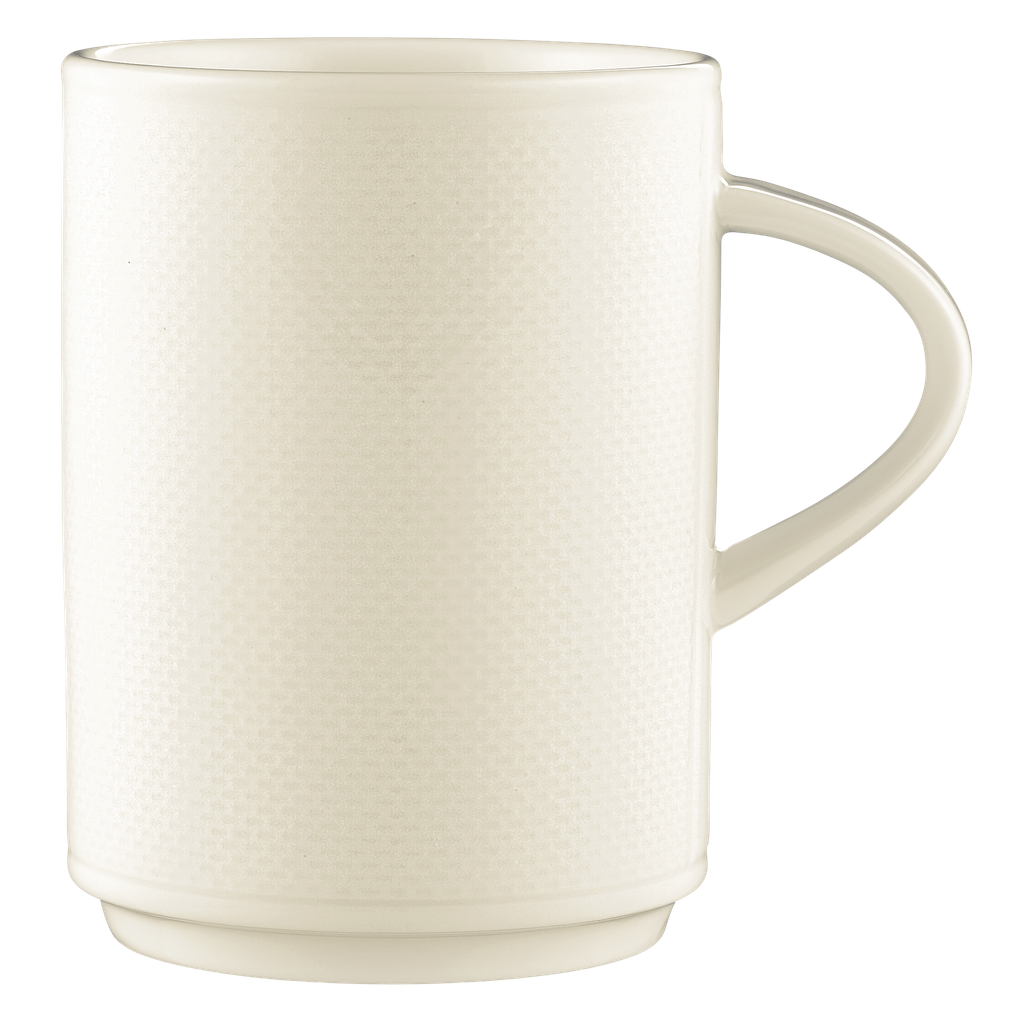 Kaffeebecher zylindrisch Relief 0,28 l, Diamant