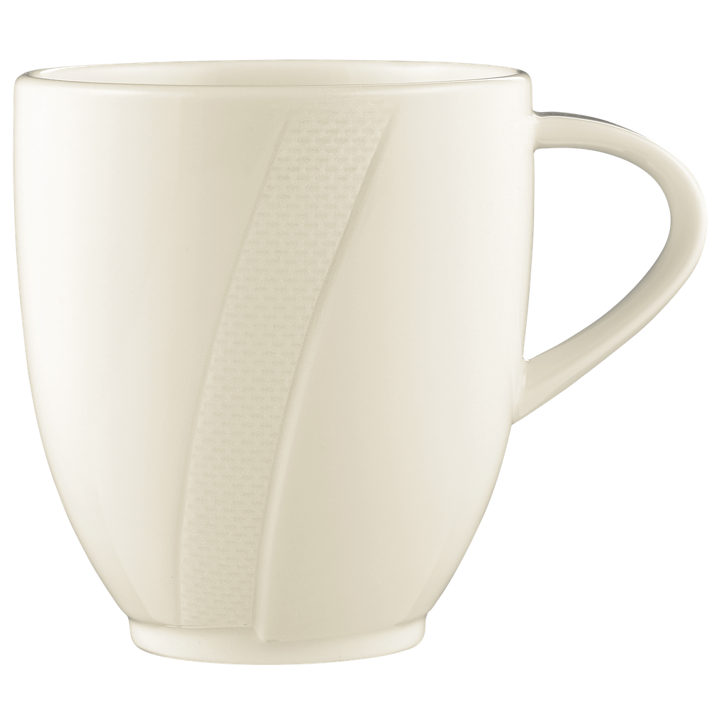 Kaffeebecher Tulpe Relief 0,30 l, Diamant