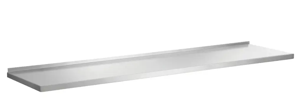 Wandbord Edelstahl 2000 x 355 mm