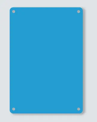 Auflage blau für Profboard 600x400 mm 