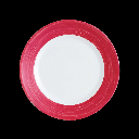 Teller flach 25,2 cm, Brush Cherry