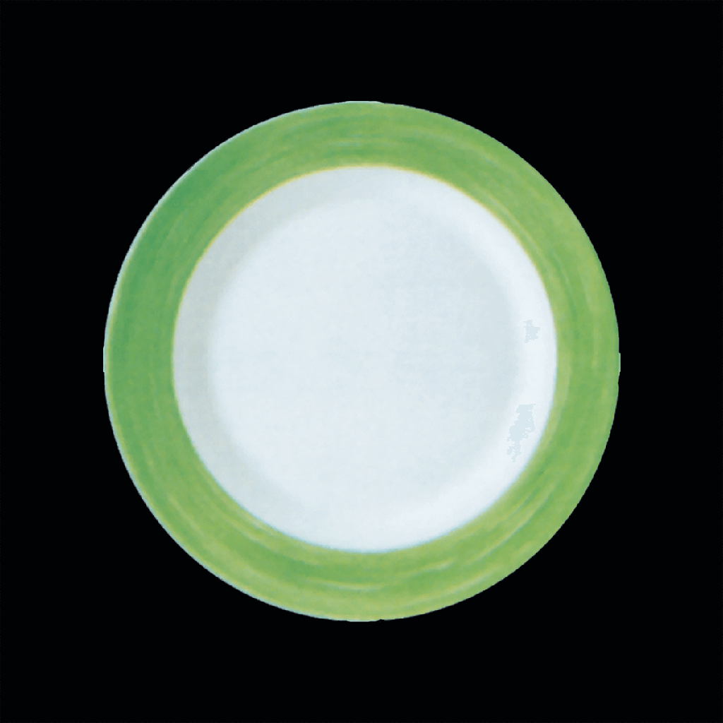 Teller flach 25,2 cm, Brush Green