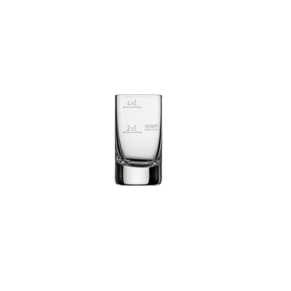 Schnapsglas Gr. 35, 50 ml, Doppeleichung, Paris