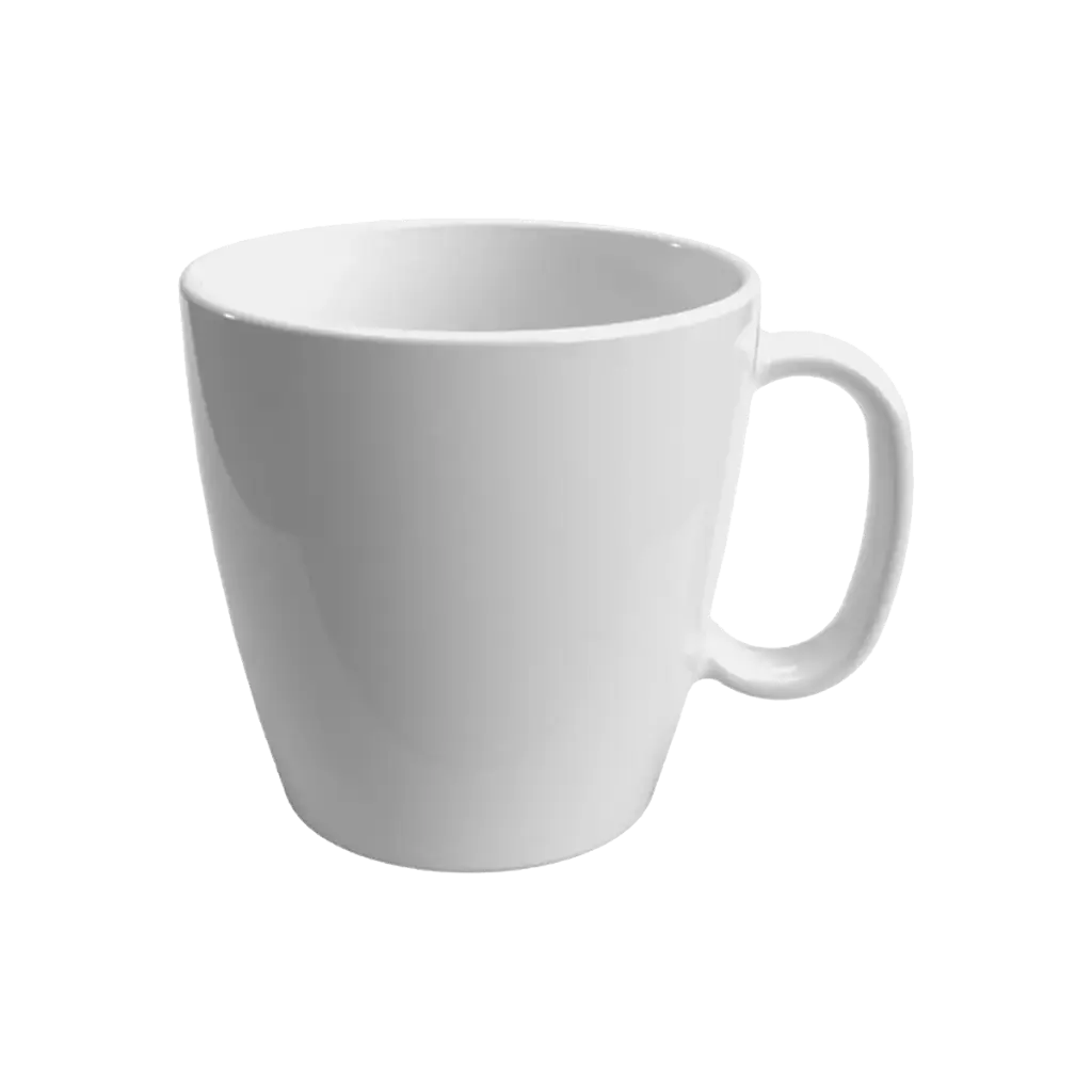 Kaffee-Obertasse 0,23 l PBT weiß