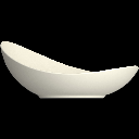 Schale asymmetrisch 25 x 24 cm, Purity