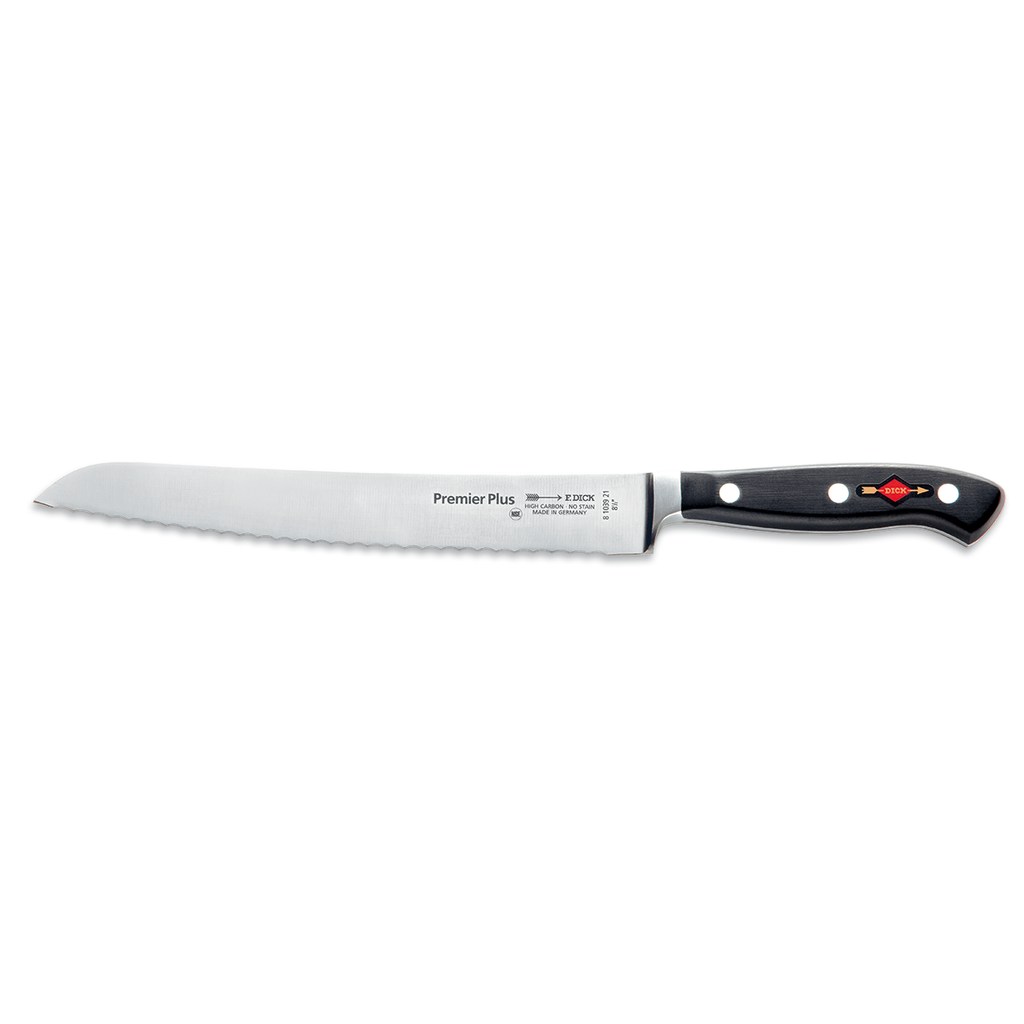 Brotmesser 21 cm, mit Wellenschliff, Premier Plus