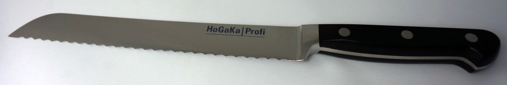 Brotmesser 20 cm, mit Wellenschliff, mit HoGaKa Profi Logo, Maitre/Master Line