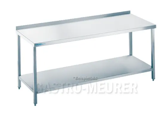 Arbeitstisch mit Zwischenboden 1400x700x850mm