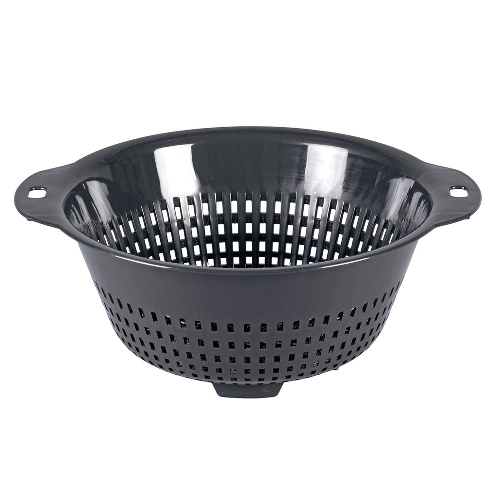 Salatseiher 31 cm weiß / anthrazit