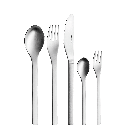 Besteckset 30-tlg., One, Edelstahl 18/10, matt mit Hohlheftmesser