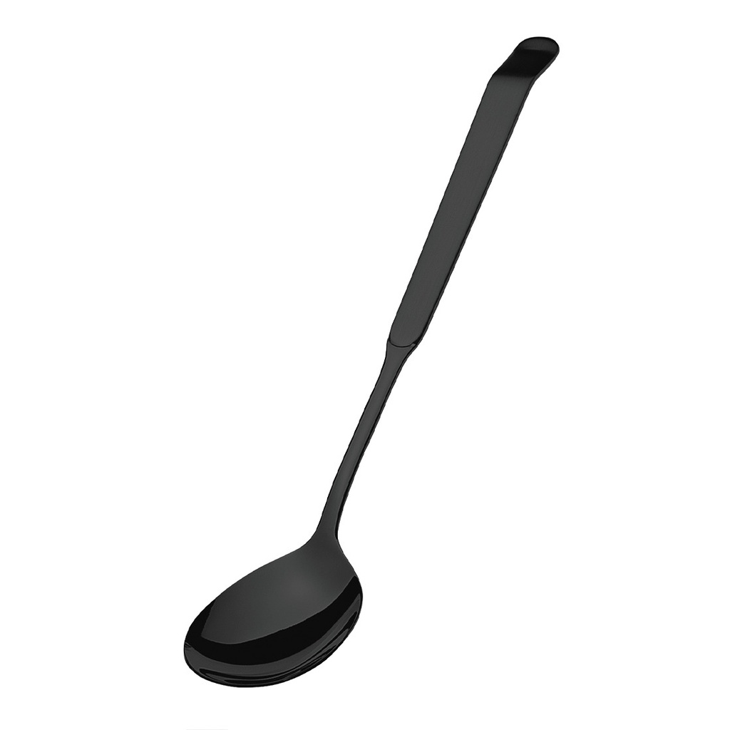 Salatlöffel klein, Buffet PVD schwarz