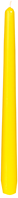Leuchterkerzen, gelb L250xD22mm, Brenndauer ca. 7Std., 50St./Pk.