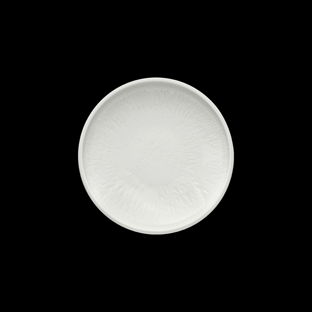 Teller tief coup Struktur 21 cm, Shiro