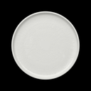 Teller flach coup Struktur 26 cm, Shiro