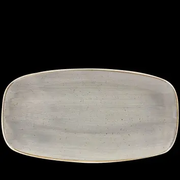 Platte Chefs' Oblong No.4, 36 x 19 cm, Stonecast Dekor