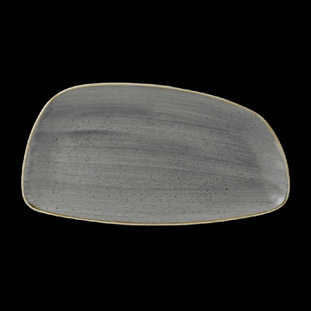 Teller Chefs' Geo 35 x 19 cm, Stonecast Dekor