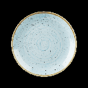 Teller flach coup 26 cm, Stonecast Dekor