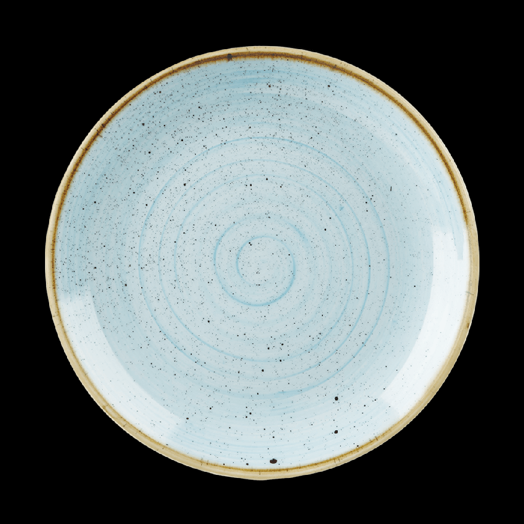 Teller flach coup 29 cm, Stonecast Dekor