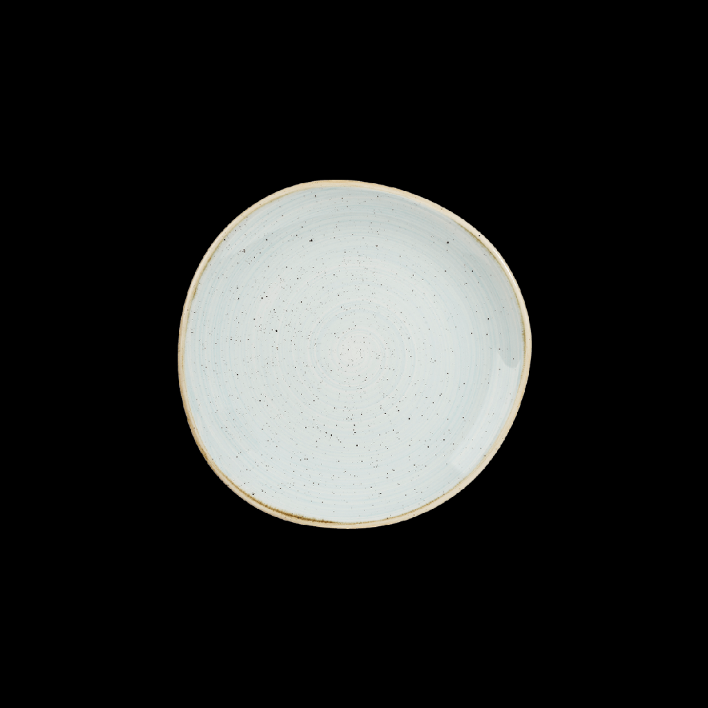 Teller coup organisch 21 cm, Stonecast Dekor