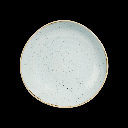 Teller tief/Schale organisch 25 cm, Stonecast Dekor