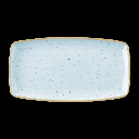 Platte Oblong 35 x 19 cm, Stonecast Dekor