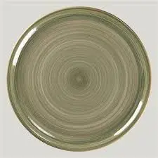 Pizzateller 33 cm, Spot Dekor - Rakstone