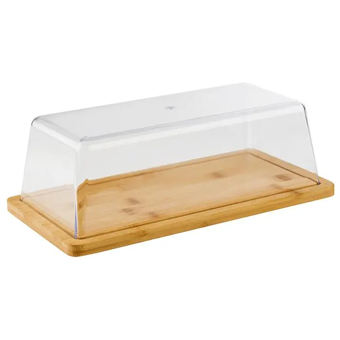 Tablett 32 x 16,5 cm, mit Haube