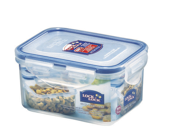 Frischhaltebox rechteckig 470 ml, LocknLock PP Classic