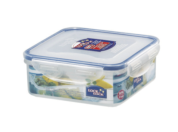 Frischhaltebox quadratisch 870 ml, LocknLock PP Classic