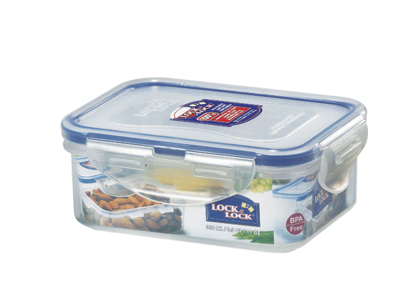 Frischhaltebox rechteckig 350 ml, LocknLock PP Classic