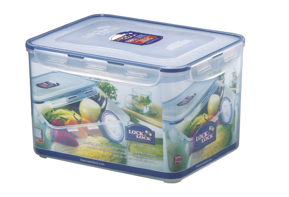 Frischhaltebox rechteckig 9,00 l, mit Ablaufgitter, LocknLock PP Classic