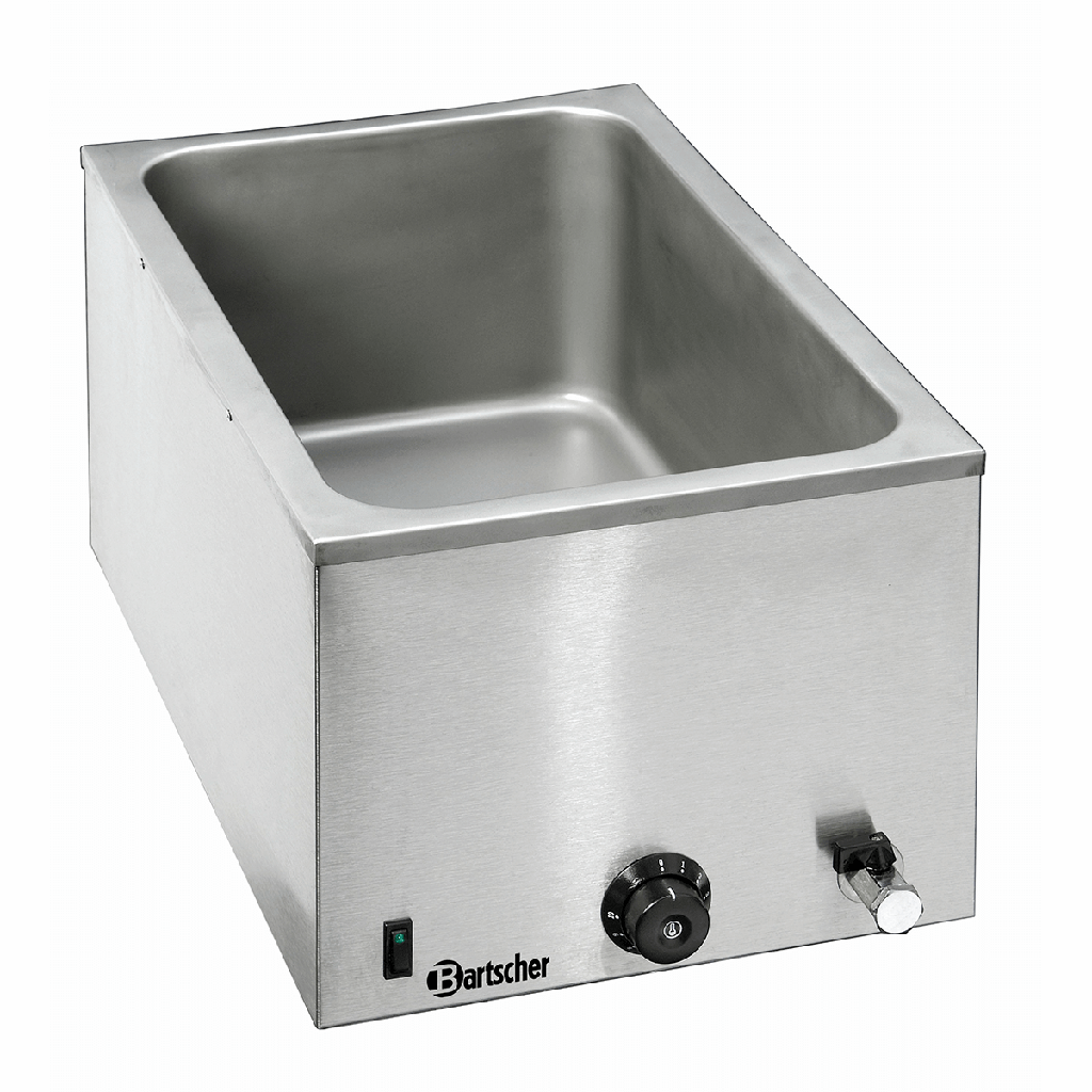 GN-Wasserbad/Bain Marie mit Wasserablaufhahn