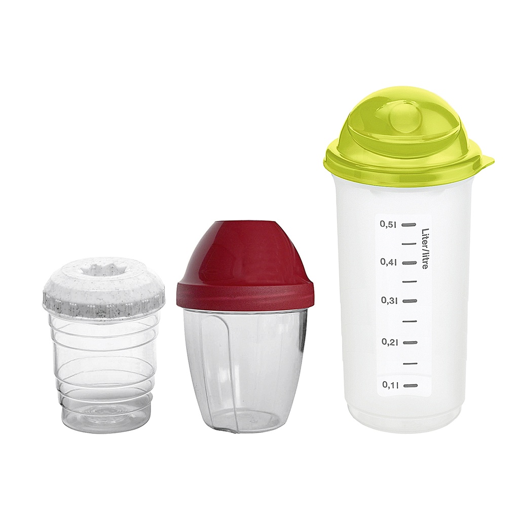 Schüttelbecher »Mix-Ei«, 0,25 l, rot