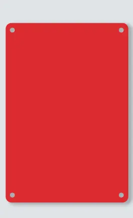 Auflage rot für Profboard 600x400 mm