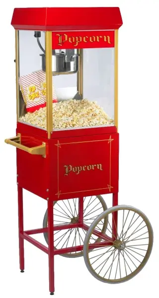 2-Rad Unterwagen für Popcornmaschine FunPop