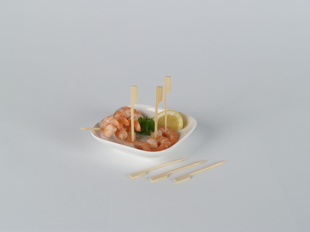 Fingerfood-Spieße, Bambus, natur L=90mm, 100St./Beutel