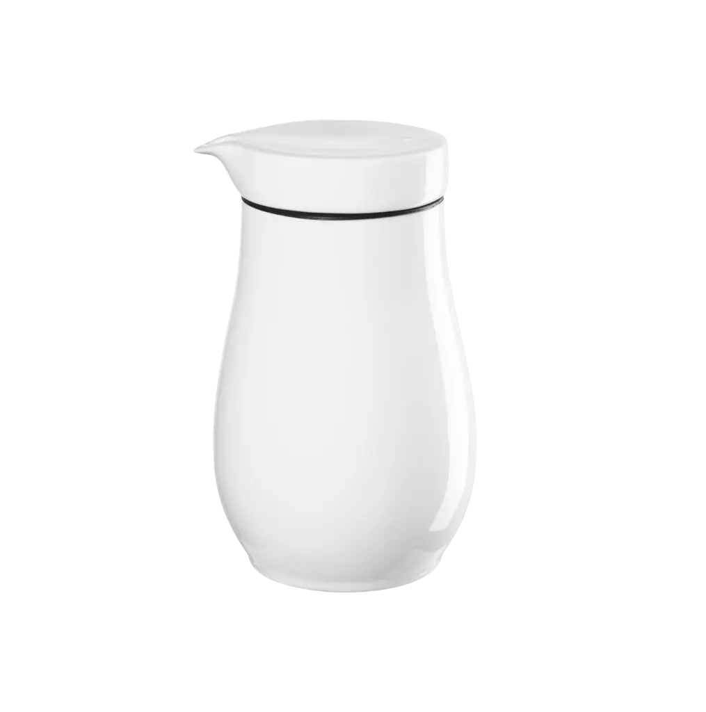 Sauciere mit Deckel, doppelwandig, atable                   