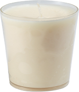 Kerzenglas, Switch & Shine, Refill, cream H=6cm, Brenndauer ca. 30Std.